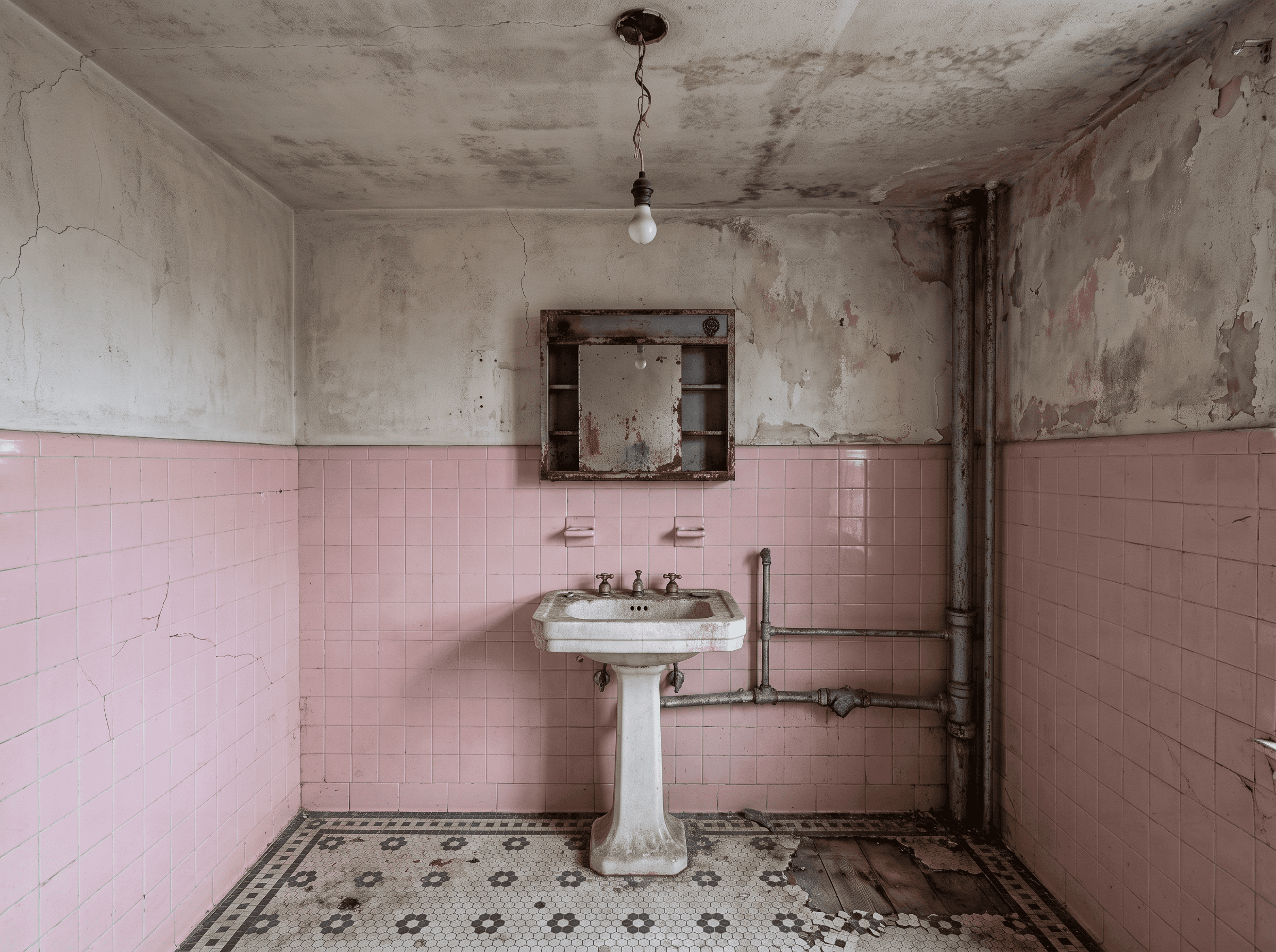 Montclair Primary Bath — before renovation